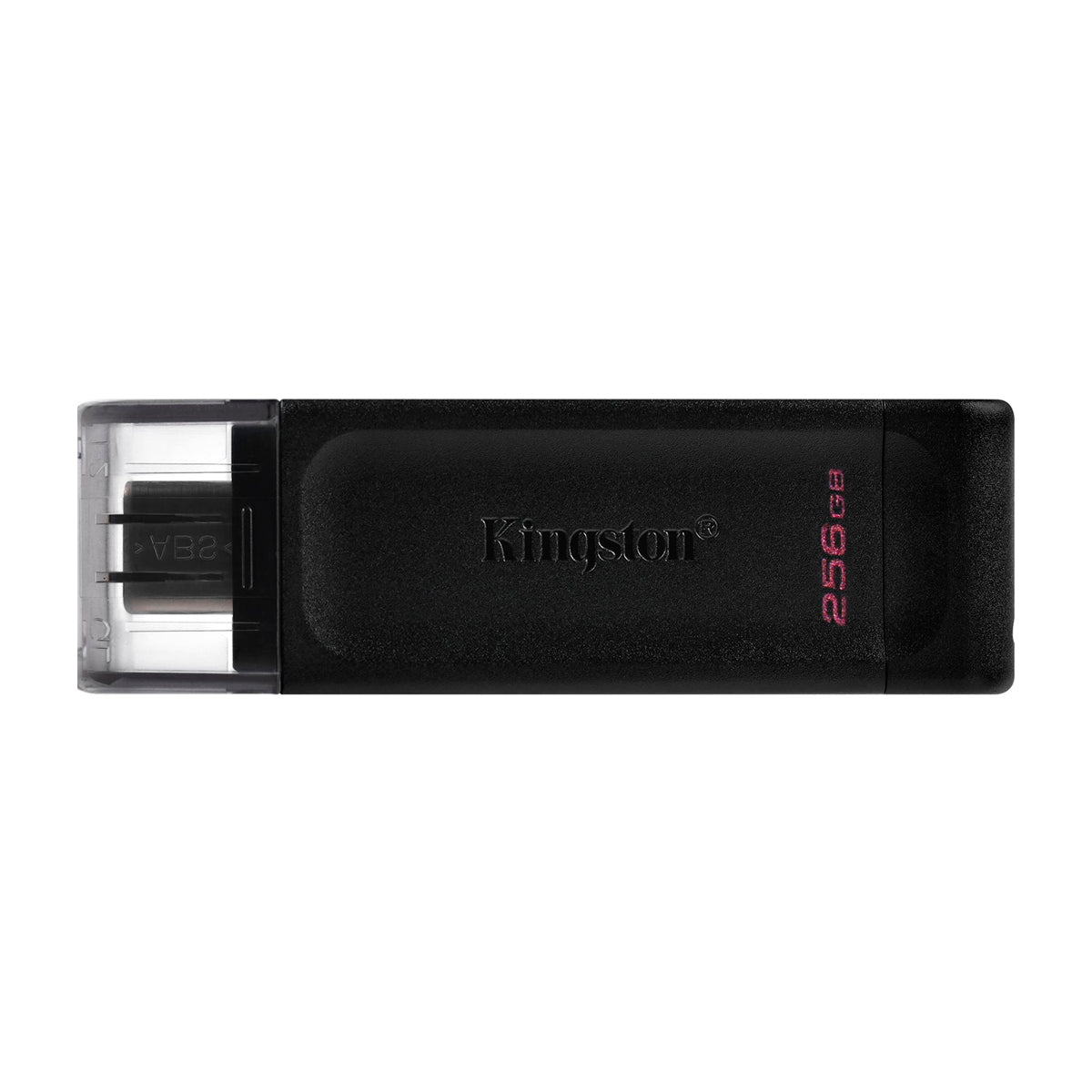 Kingston Memoria USB C de 256GB | USB 3.2 | Negro
