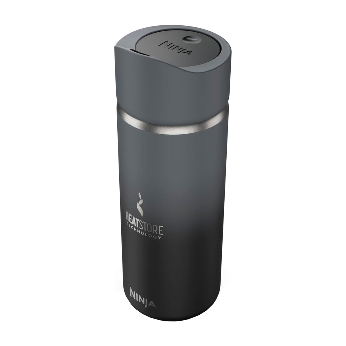 Ninja Sip Perfect Taza De Viaje | Tecnología HeatStore | 16 Oz | Negro