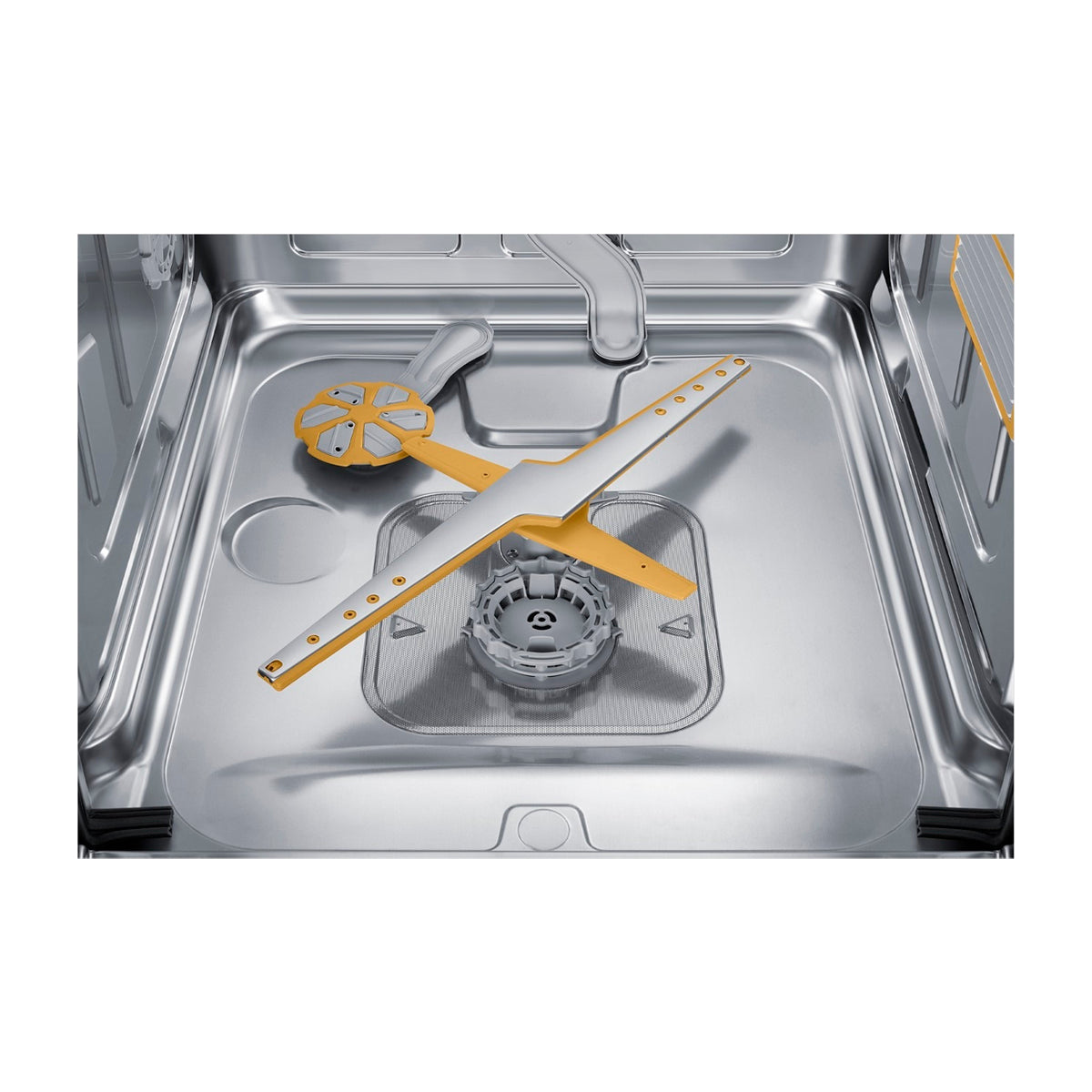 Samsung BESPOKE Lavaplatos Empotrable de 24" | Energy Star | Digital | WiFi | StormWash+ | AutoRelease | Tercera Rejilla | Silencioso 42 dBA | 15 P/S | White Glass