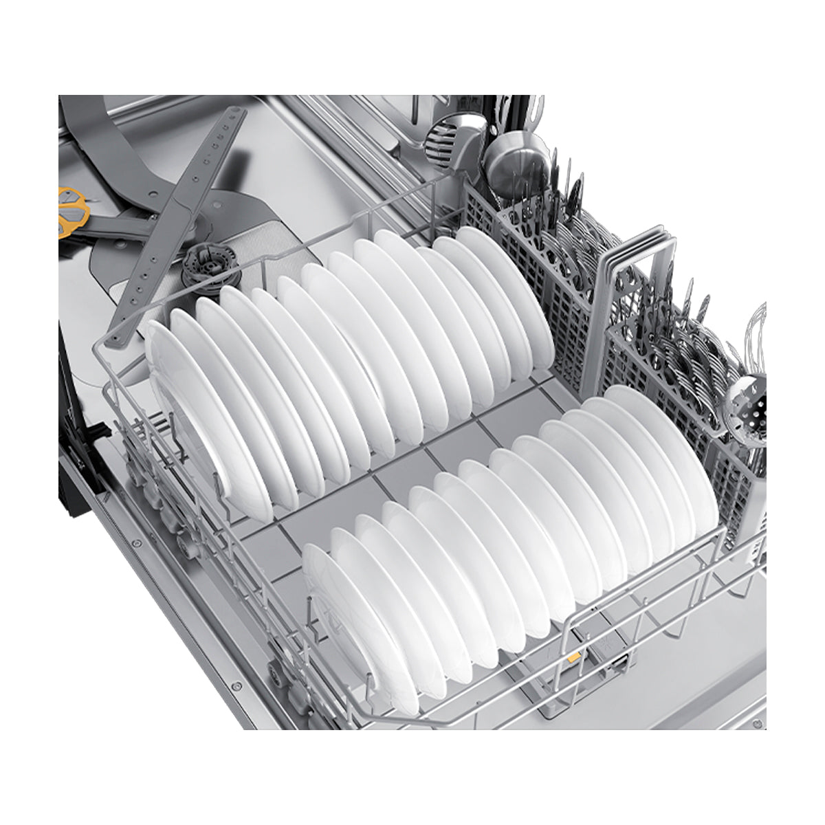 Samsung Lavaplatos Empotrable de 24" | Energy Star | Digital | AutoRelease | Tercera Rejilla | Ciclo Express 60' | Silencioso 46 dBA | 15 P/S | Acero Inoxidable