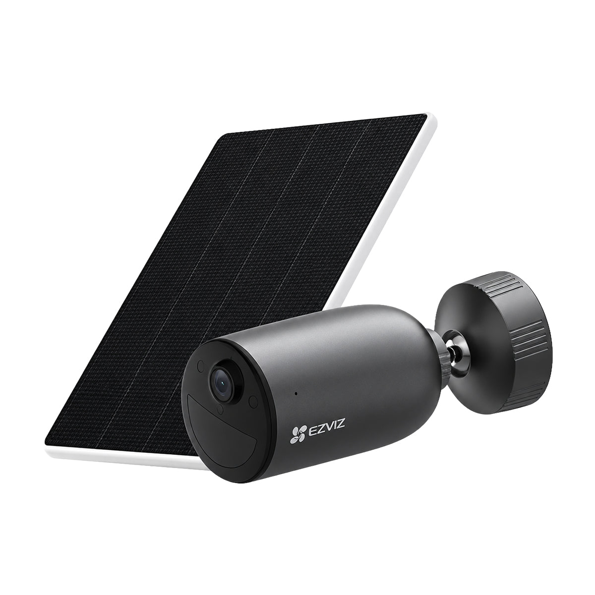 EZVIZ EB3 Kit Cámara de Seguridad WiFi para Casa | 2K | Detección de Movimiento | Visión Nocturna a Color | Panel Solar