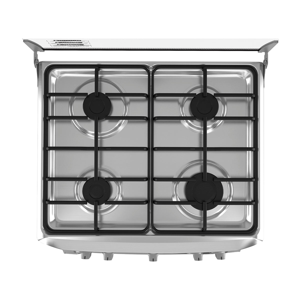 Mabe Estufa a Gas de Acero Inoxidable | Tecnología Ultimate | Easy Clean Pro | Tapa | 24" | 4 Quemadores