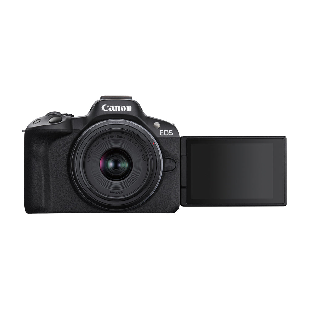 Canon EOS R50 Cámara Digital Mirrorless con Lente 18-45mm IS STM