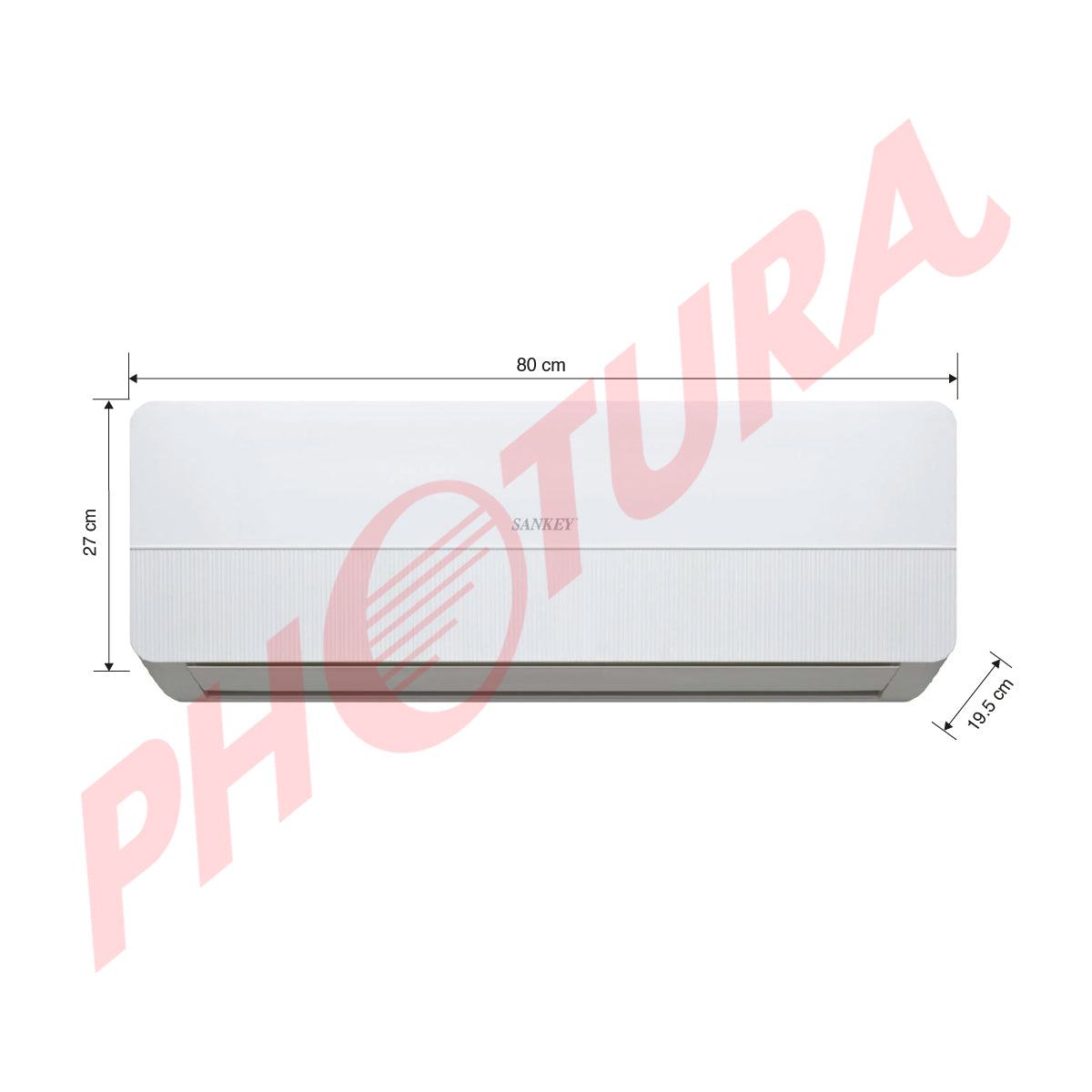 Sankey Aire Acondicionado Split 12,000 BTU | SEER 12.1 | Enfriamiento Supremo | Silver Ion | Filtro de Carbón Activo | 220v