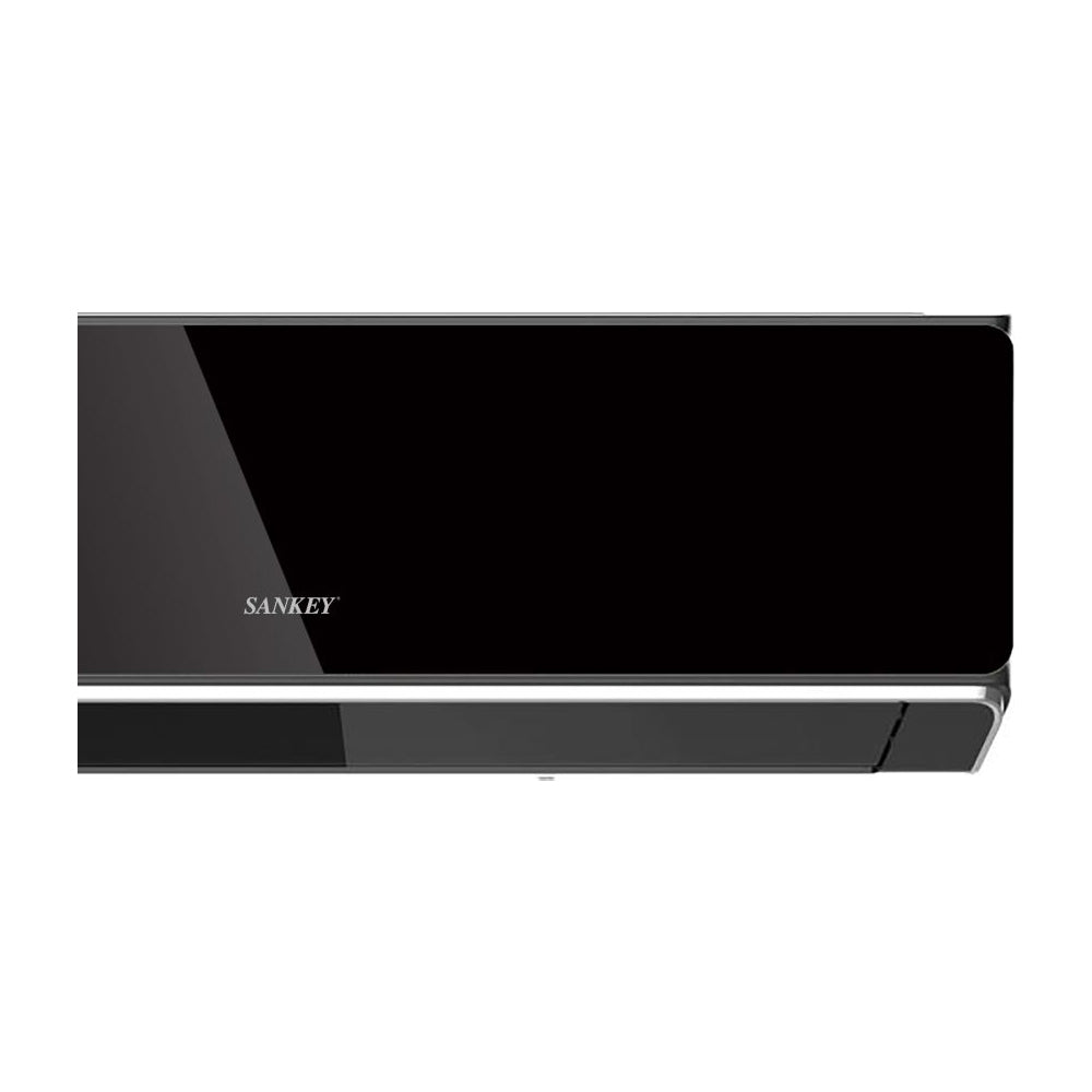 Sankey Aire Acondicionado Split Inverter 17,000 BTU | SEER 22 | Alta Eficiencia | Enfriamiento Supremo | Silver Ion | Filtro de Carbón Activo | 220v | Black Mirror