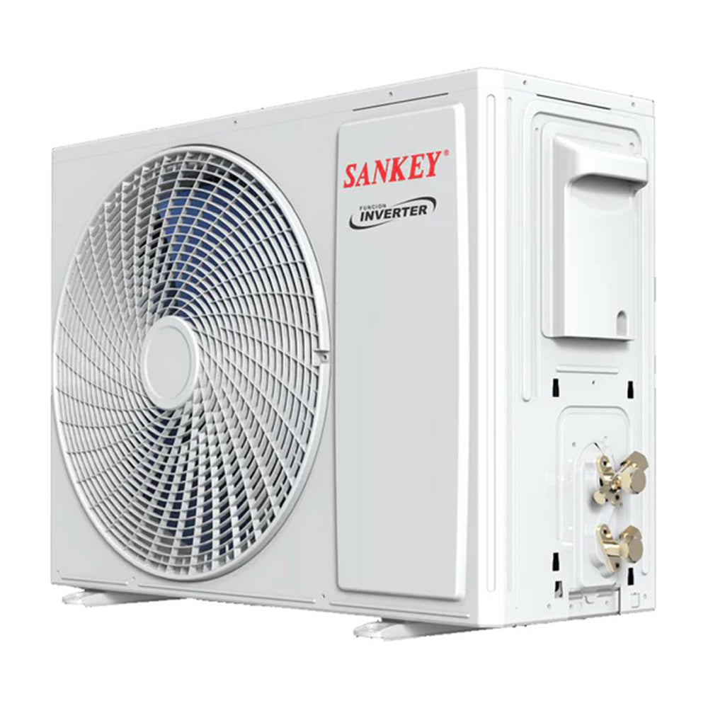 Sankey Aire Acondicionado Split Inverter Serie Superiore 17,500 BTU | SEER 21 | Alta Eficiencia | Protección de Voltaje | Enfriamiento Supremo | Silver Ion | Filtro de Carbón Activo | 220v | Black Mirror