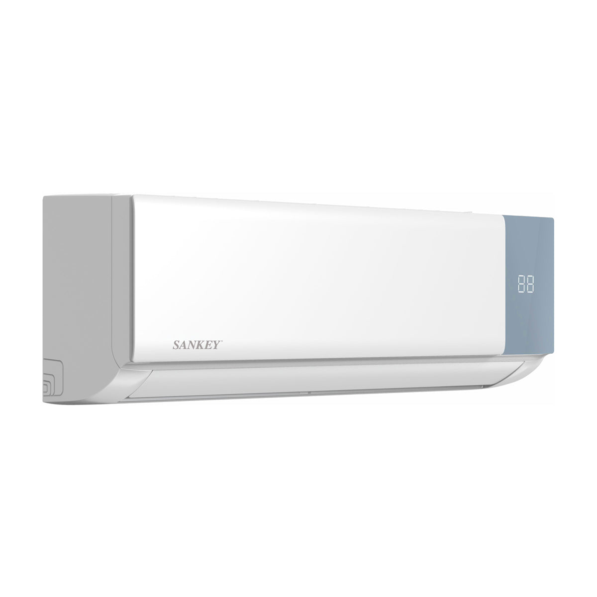 Sankey Aire Acondicionado Split Inverter Serie Superiore 17,500 BTU | SEER 21 | Alta Eficiencia | Protección de Voltaje | Enfriamiento Supremo | Silver Ion | Filtro de Carbón Activo | 220v