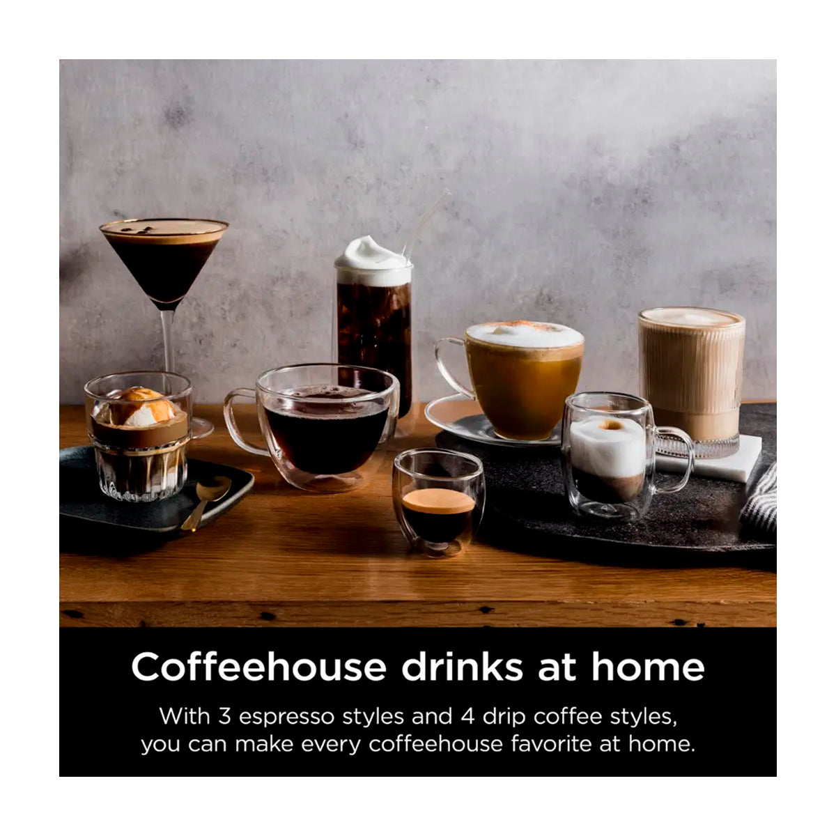 Ninja Luxe Café Premier Cafetera | Espresso | Tecnología Barista Assist | Molino Integrado | Acero Inoxidable