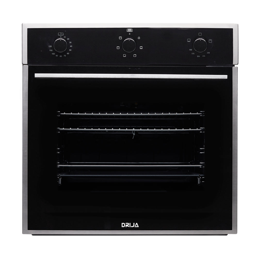 Drija Europa 60 Eléctrico Horno Multifuncional Empotrable Eléctrico | Puerta de Triple Vidrio | 250°C