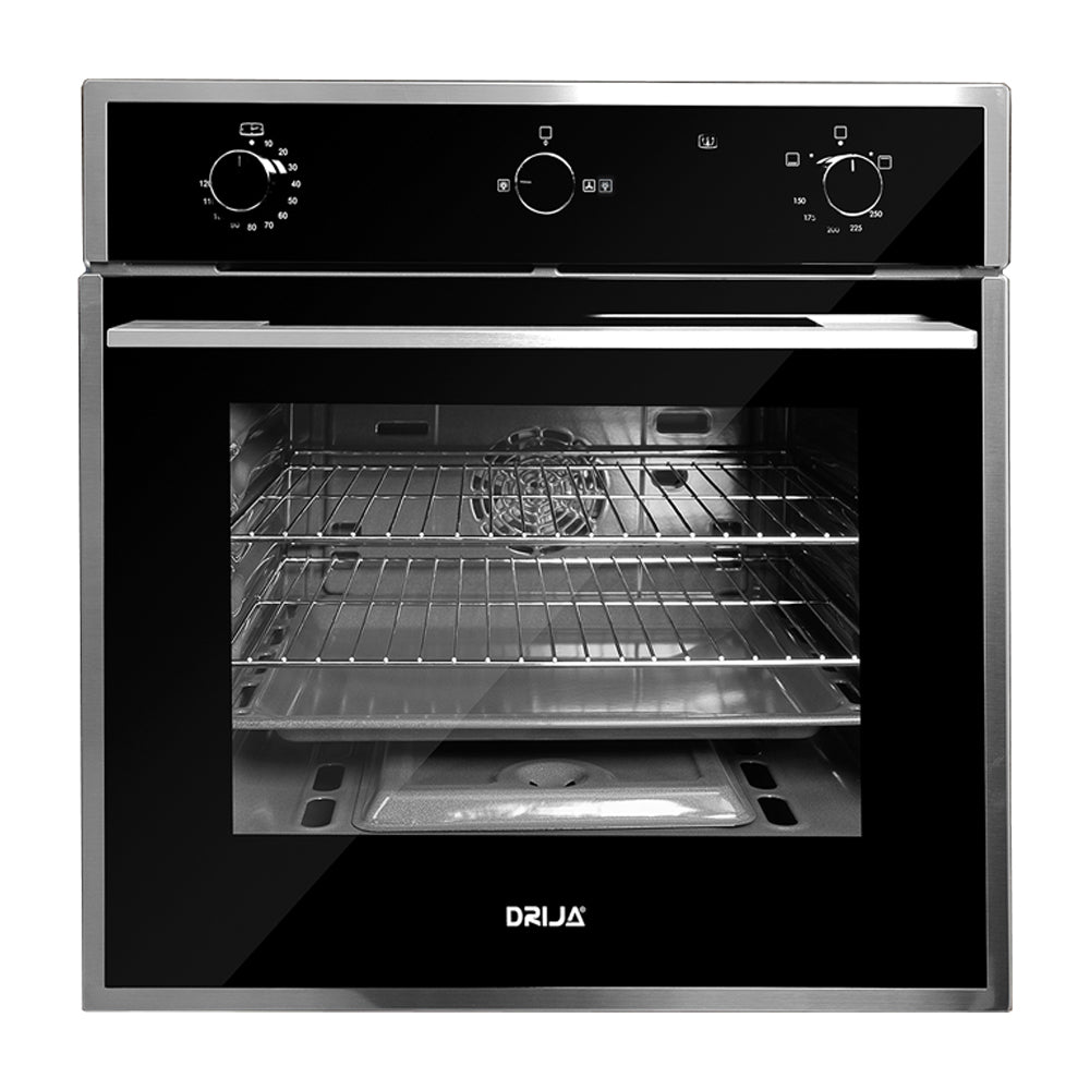 Drija Europa 60 Gas Grill Horno Multifuncional Empotrable a Gas | Puerta de Triple Vidrio | 250°C