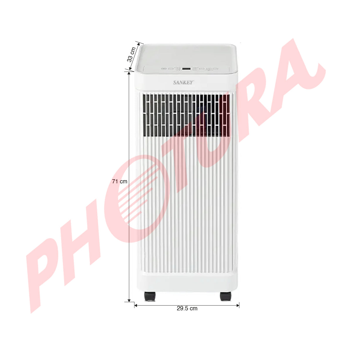 Sankey Aire Acondicionado Portátil 8,500 BTU | Enfriamiento Supremo | 110v