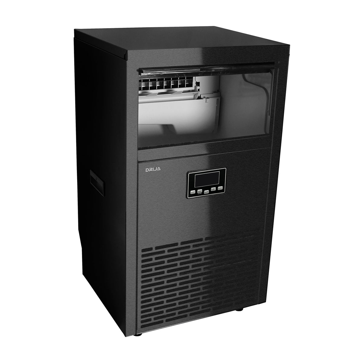 DRIJA FH45 Black Fabricador de Hielo Empotrable | Negro