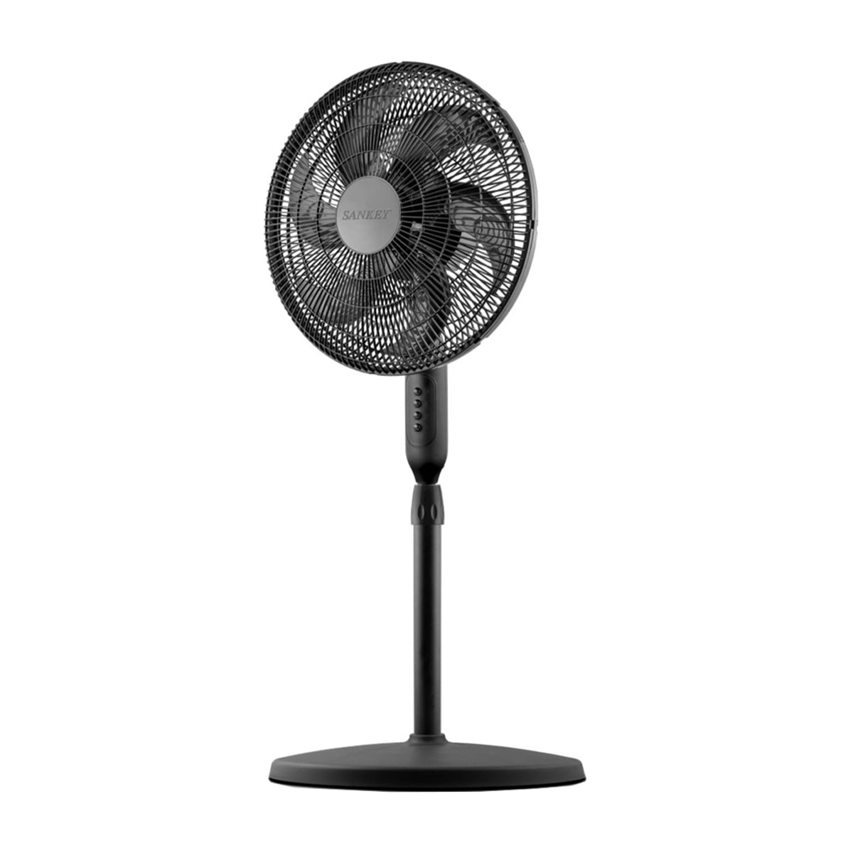 Sankey Abanico de Pedestal de 16" | 3 Velocidades | Negro