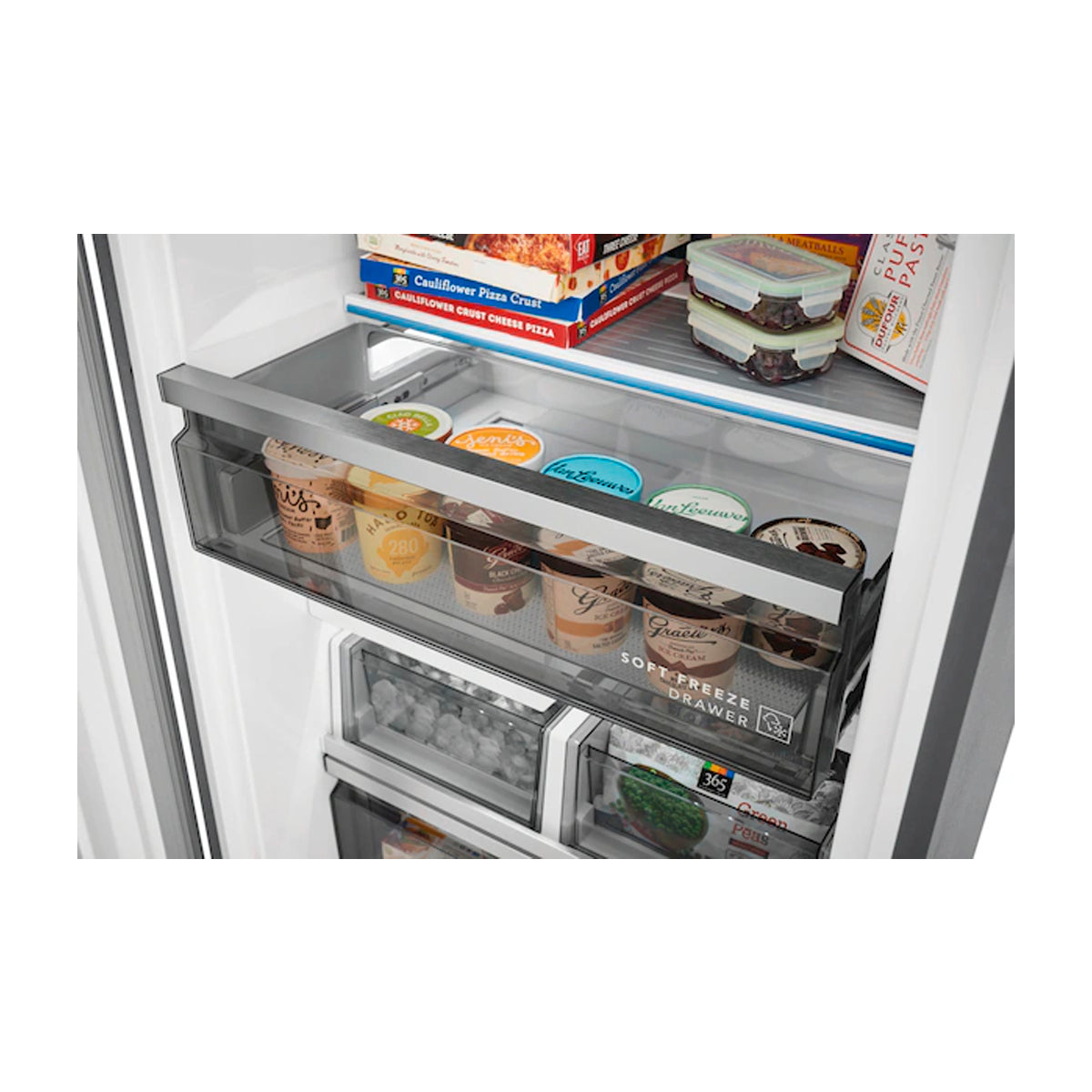 Frigidaire Professional Refrigeradora y Congelador Gemelas | EvenTemp Cooling | SpaceWise | Ice Maker | Sabbath Mode | Dispensador de Agua | 38p3
