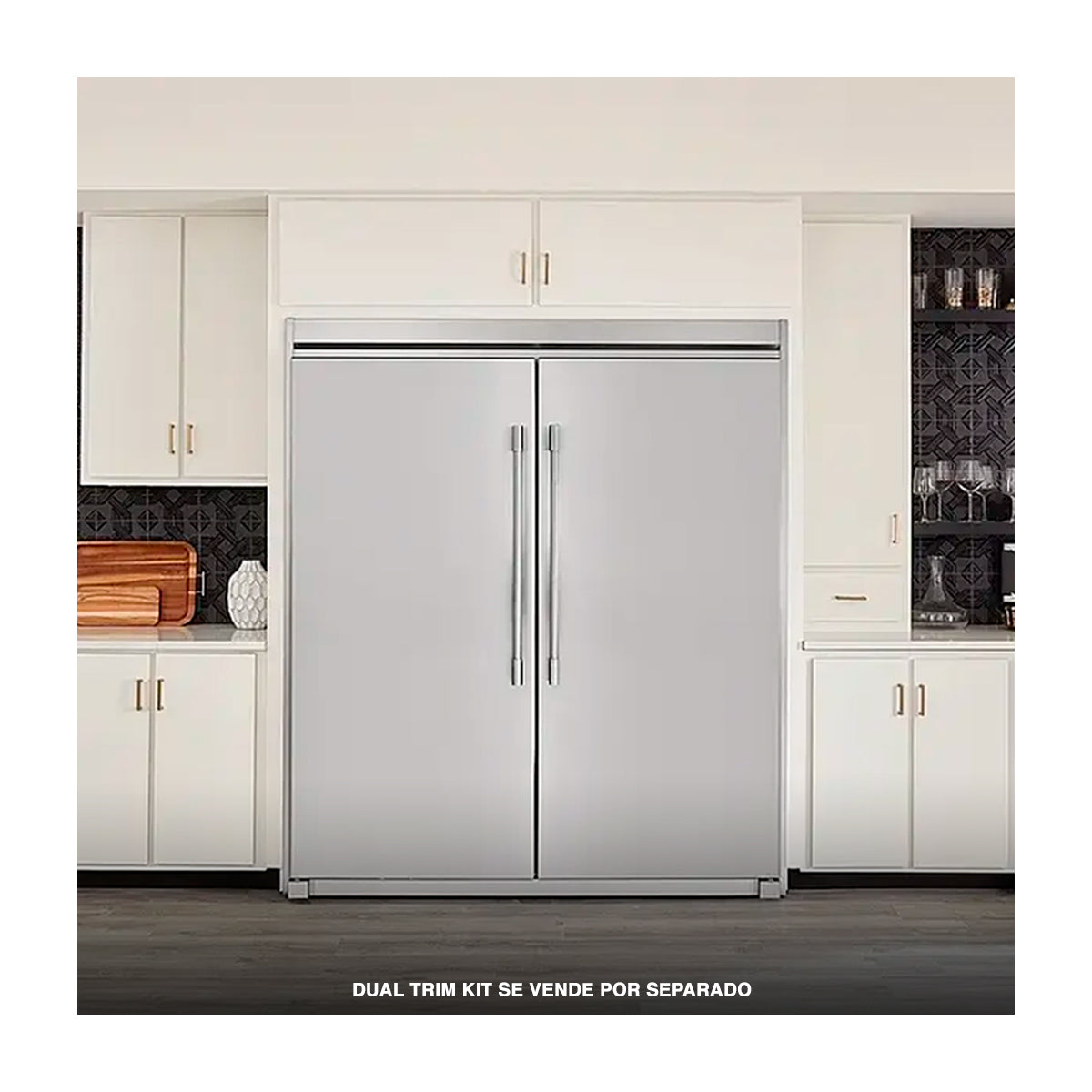 Frigidaire Professional Refrigeradora y Congelador Gemelas | EvenTemp Cooling | SpaceWise | Ice Maker | Sabbath Mode | Dispensador de Agua | 38p3