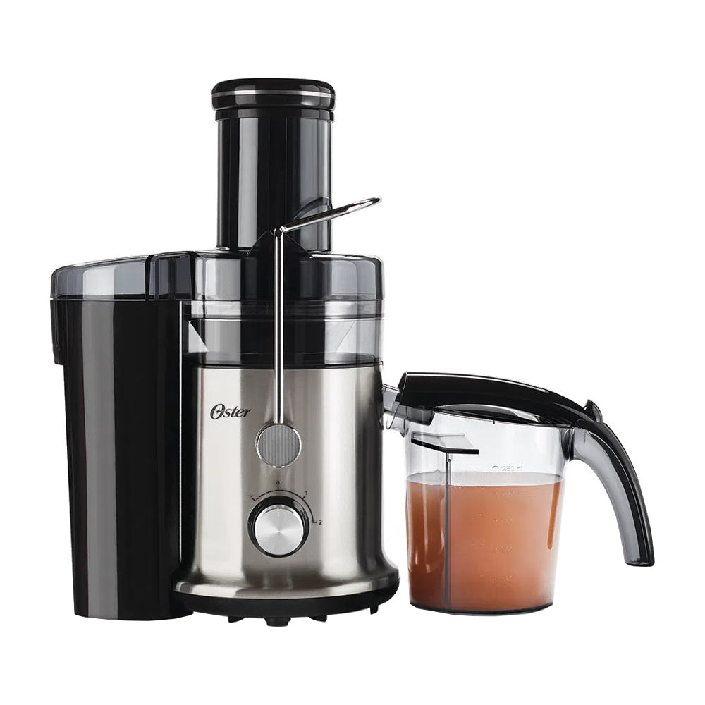 Oster FPSTJE320S Extractor de Jugo | 1.25L | Colector de Pulpa | 600W | Negro