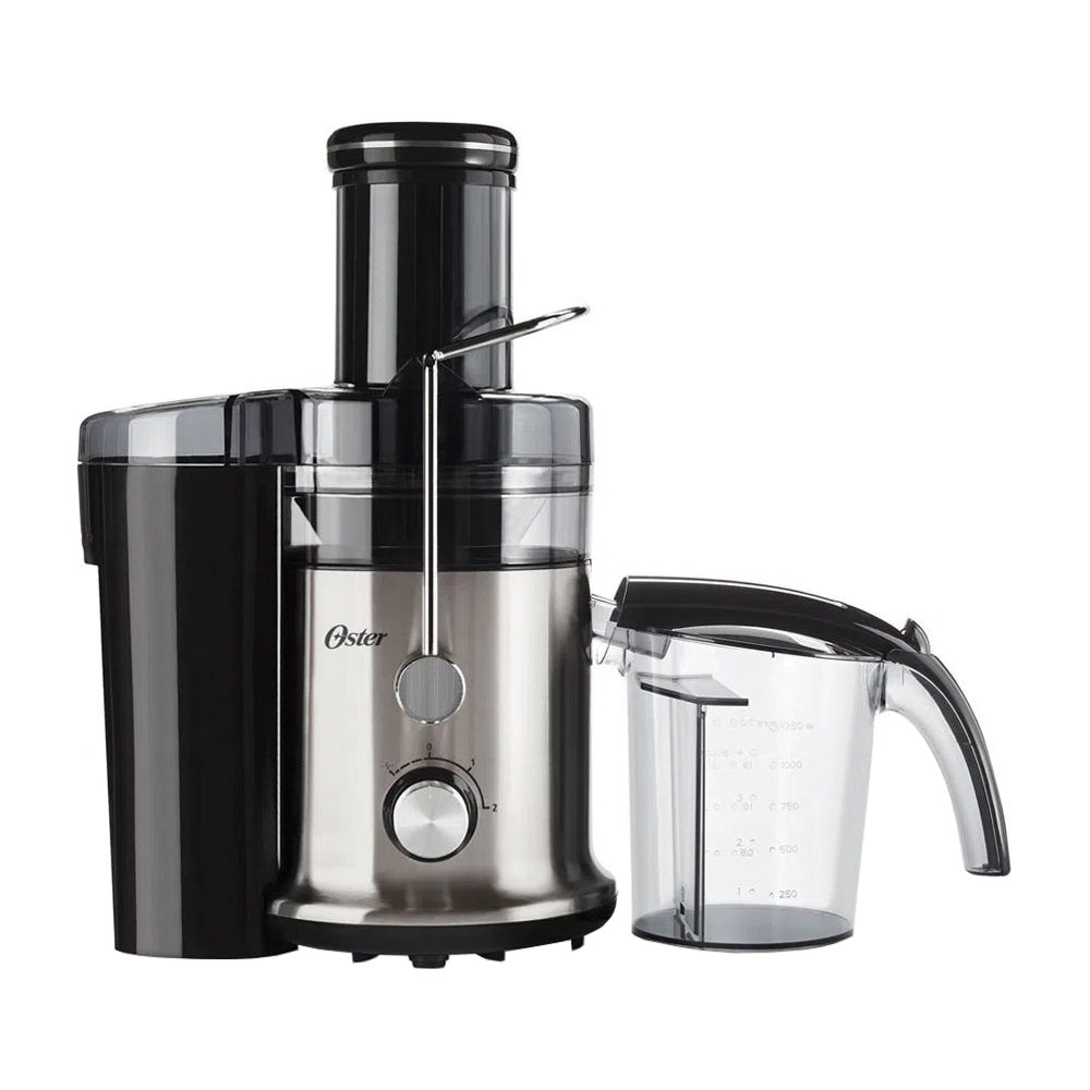 Oster FPSTJE320S Extractor de Jugo | 1.25L | Colector de Pulpa | 600W | Negro