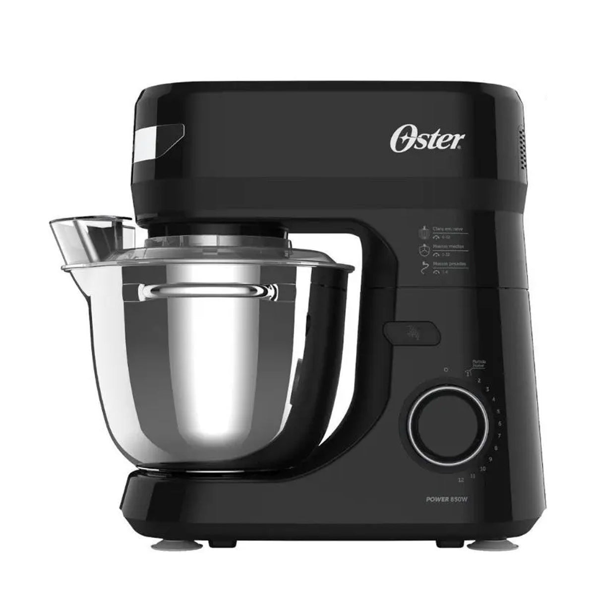 Oster FPSTSMPL2B Batidora de Pedestal de 12 Velocidades | 4L | 850W | Negro