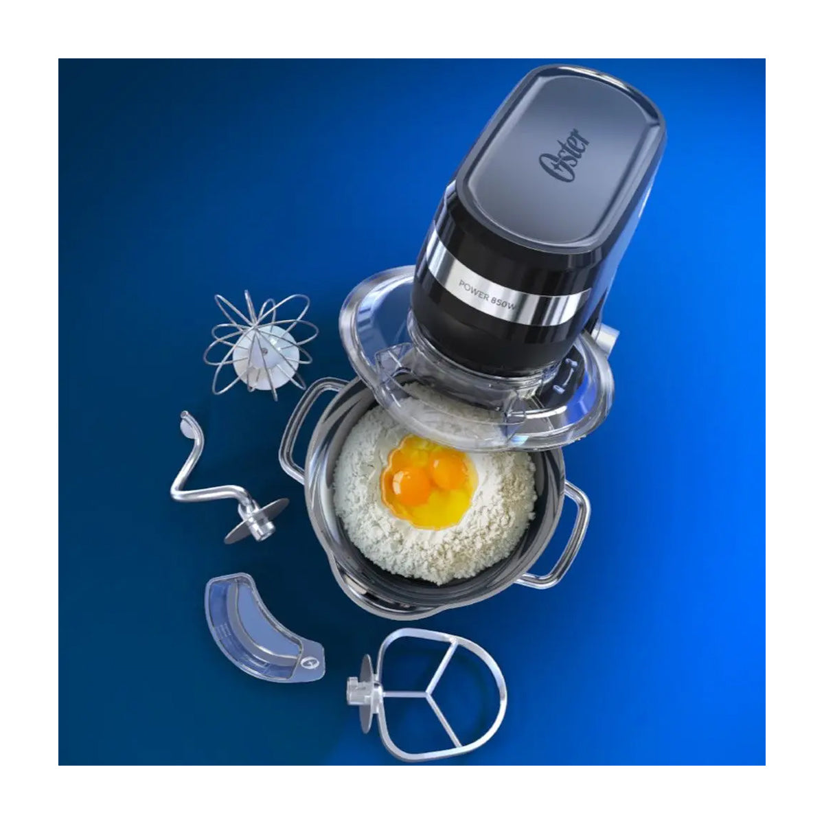 Oster FPSTSMPL2B Batidora de Pedestal de 12 Velocidades | 4L | 850W | Negro