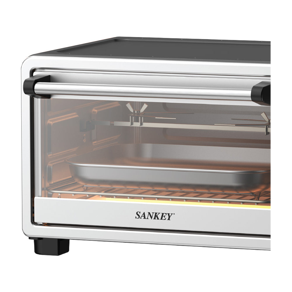 Sankey Horno Eléctrico Digital de 25L | Freidora de Aire | Convección | Temporizador | 1500W