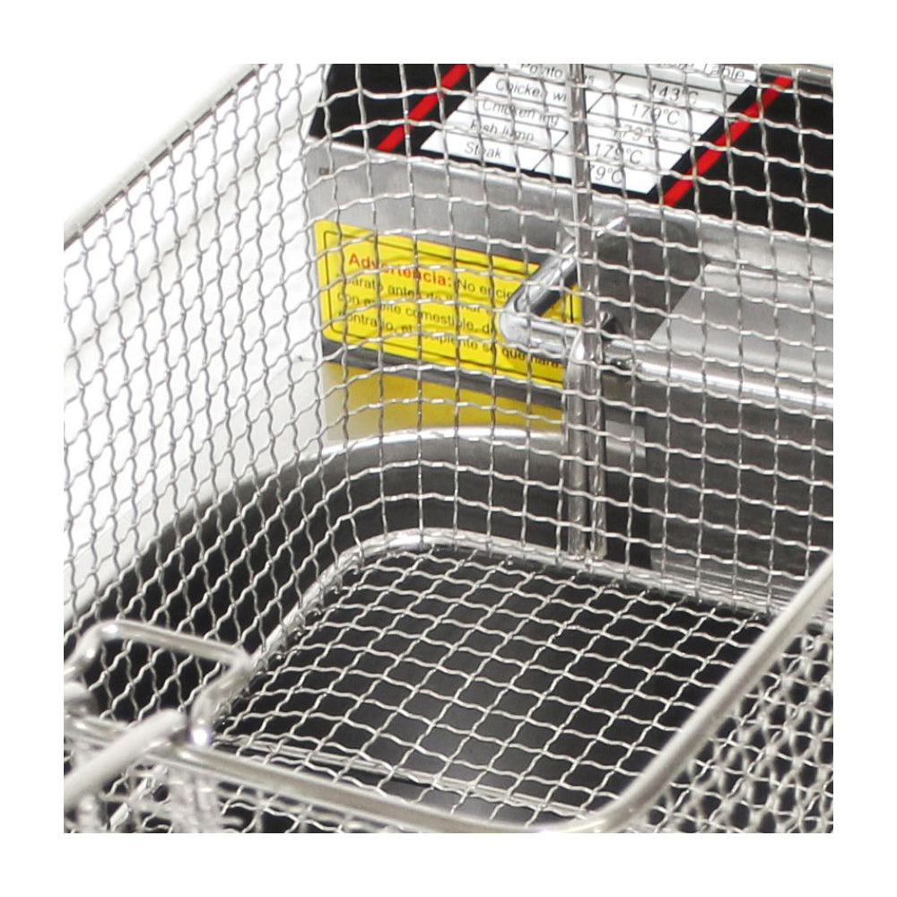 Sankey Freidora de Aceite de Inmersión | 10L | Profesional | Acero Inoxidable Resistente