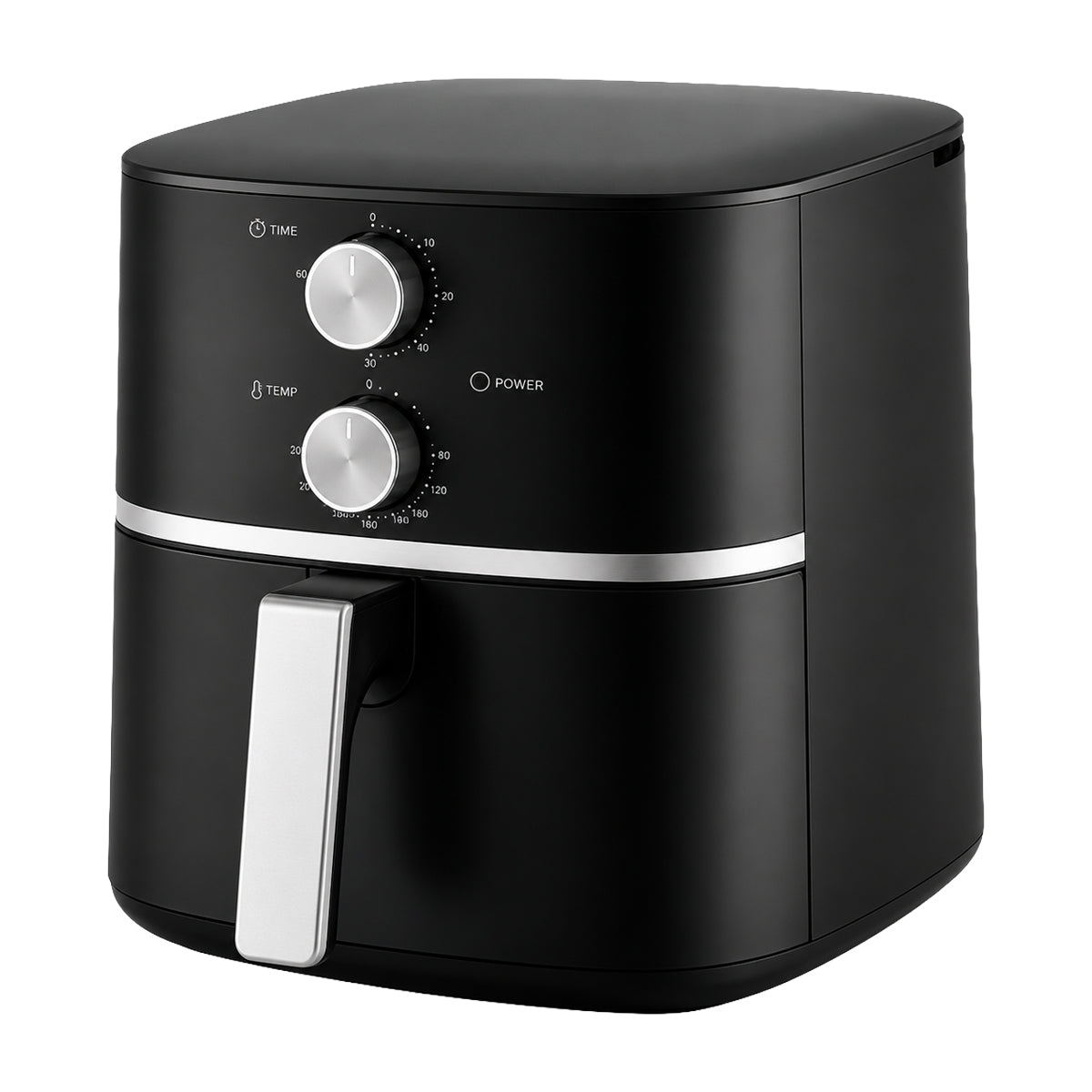 Sankey Freidora de Aire | 5L | Antiadherente | Temporizador | Control de Temperatura | Negro