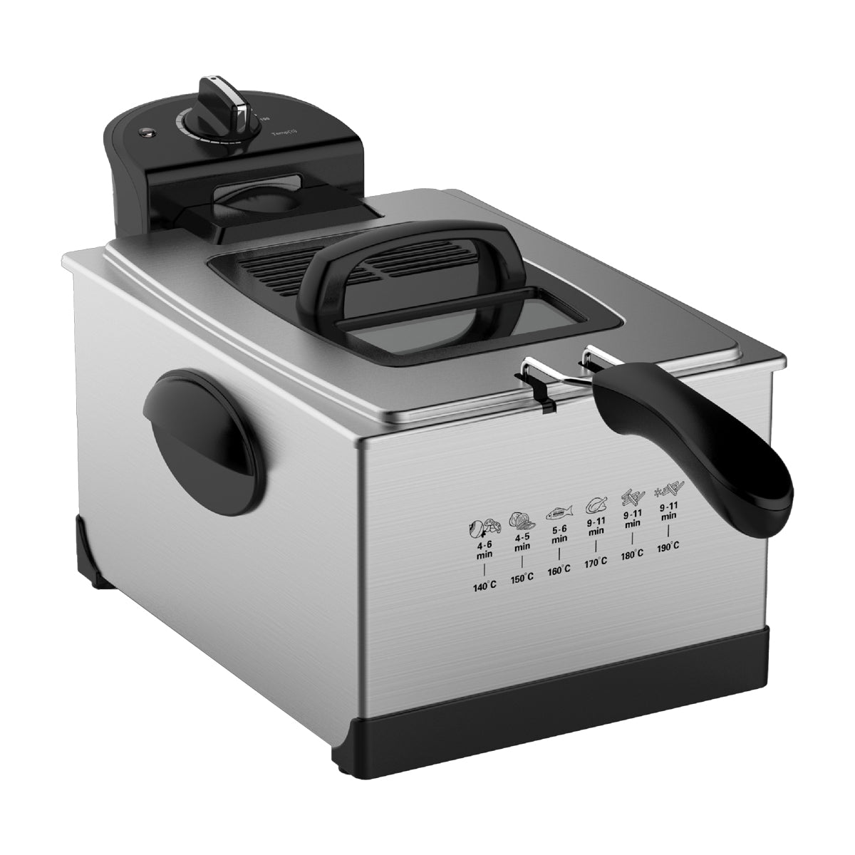 Sankey Freidora de Aceite de Inmersión | 10L | Profesional | Acero Inoxidable Resistente