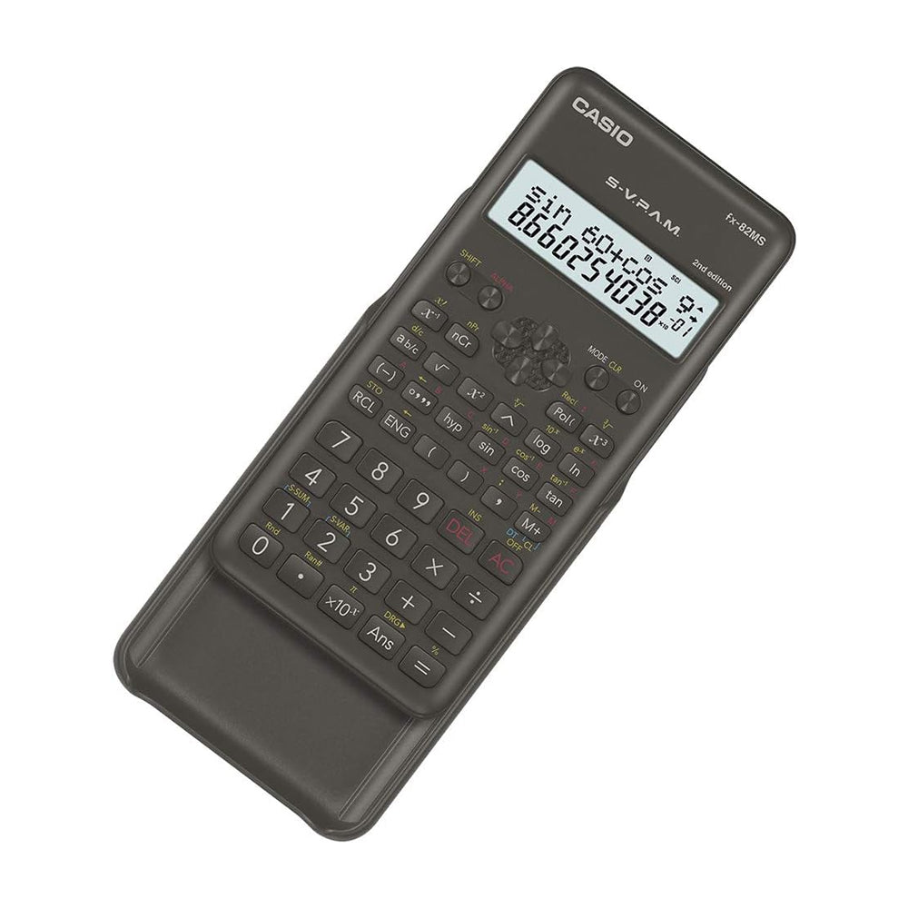 Casio Calculadora Científica de 12 Digitos | 240 Funciones | LCD de Doble Línea