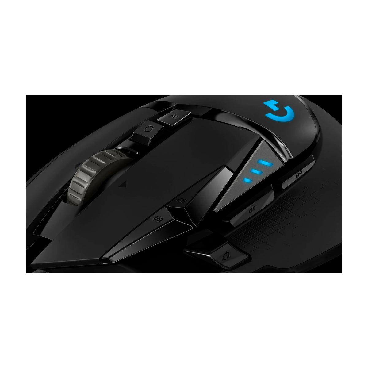 Logitech G502 HERO Mouse Gaming de Cable | RGB | Memoria Integrada | 25,600 DPI | Negro