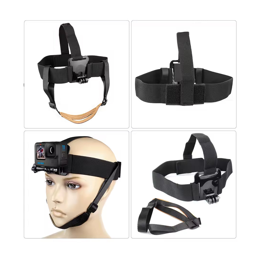 Correa de Montaje para Cámara de Acción con Quijada