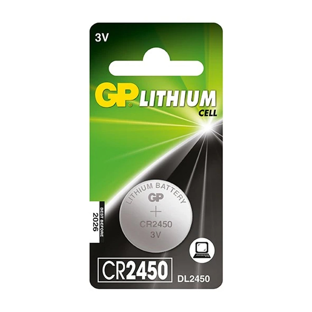 GP Batería de Litio CR2450 | 3V | 1 Unidad