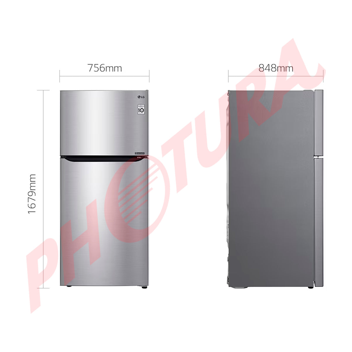 LG Refrigeradora Top Freezer Smart Inverter | Multi Air Flow | Humidity Crisper | Smart Diagnosis | 20.2p3