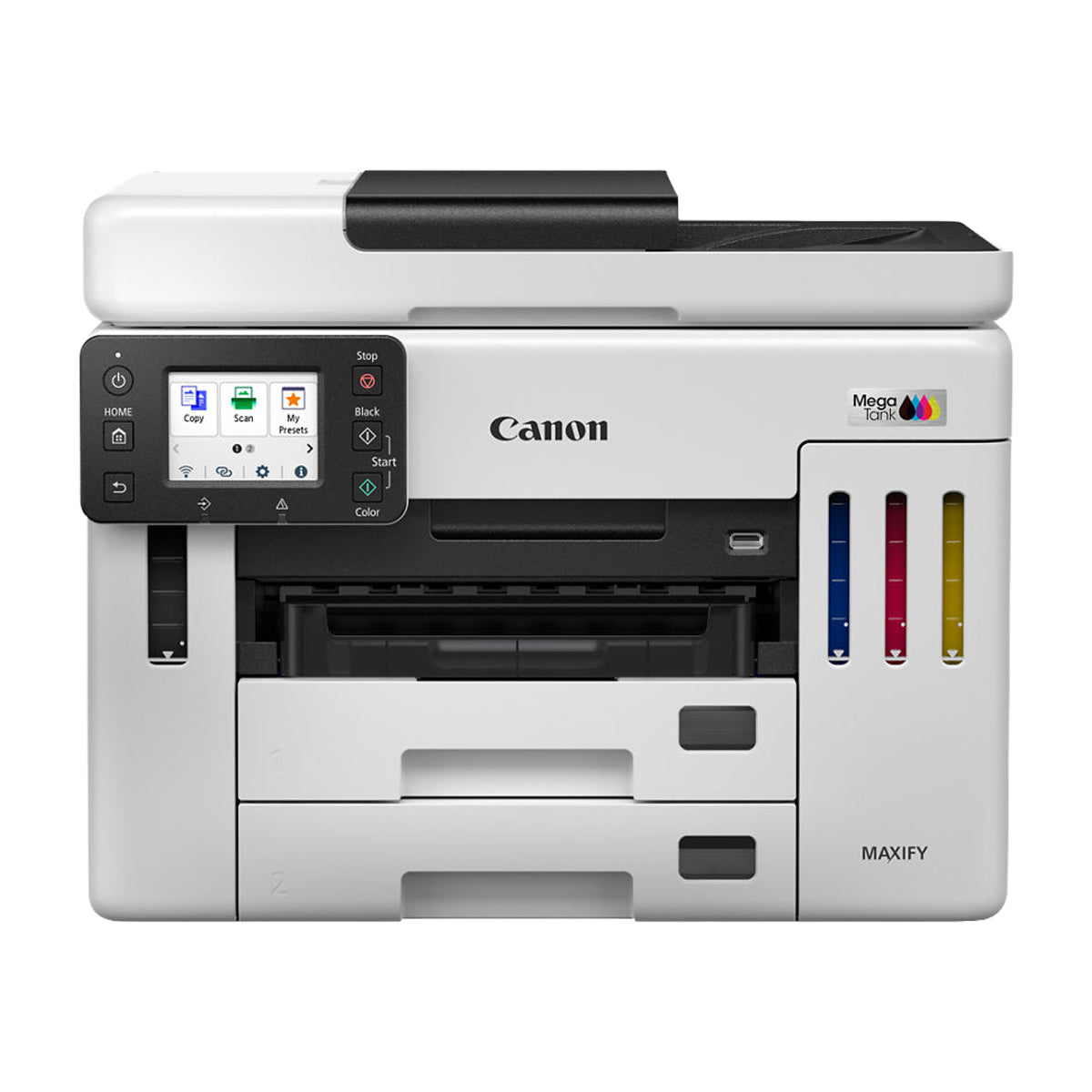 Canon GX7110 Impresora Inalámbrica Multifuncional MAXIFY con Tanques de Tinta