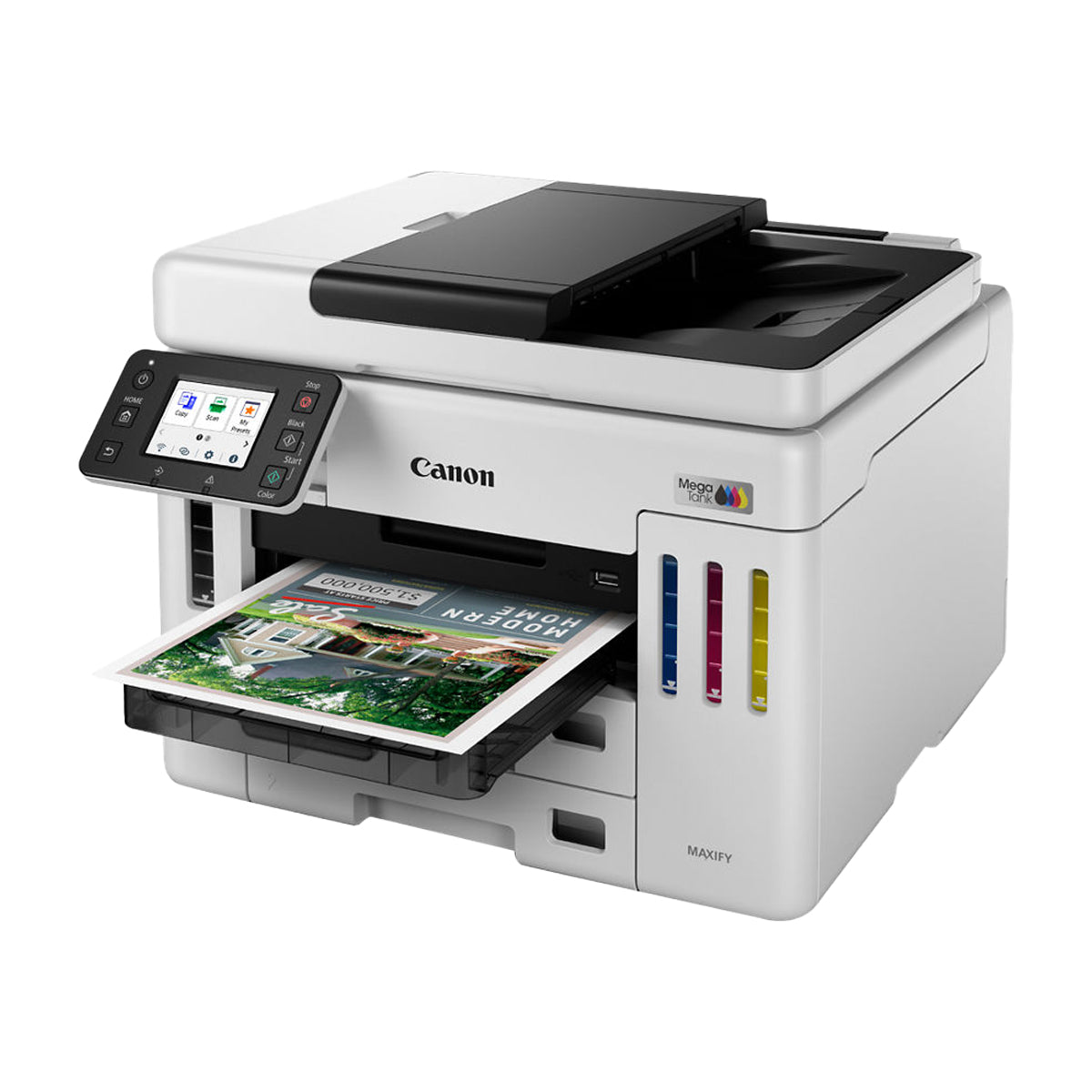 Canon GX7110 Impresora Inalámbrica Multifuncional MAXIFY con Tanques de Tinta