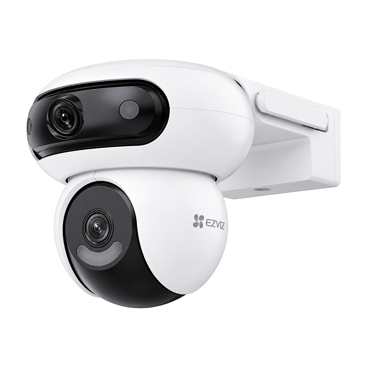 EZVIZ H90 Cámara de Seguridad WiFi para Casa | Dual 2K+ | Visión Panorámica 360º | Visión Nocturna a Color | Detección de Movimiento | Modo Patrulla