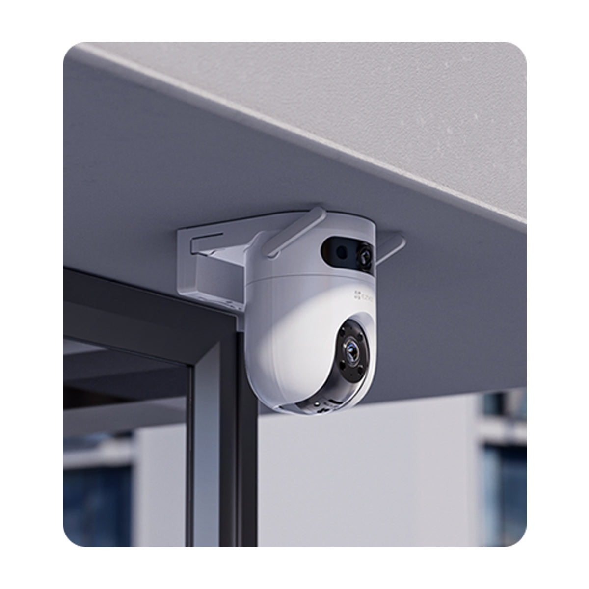 EZVIZ H9c Dual Cámara de Seguridad WiFi para Casa | Dual 2K | Visión Panorámica 360º | Visión Nocturna a Color | Detección de Movimiento