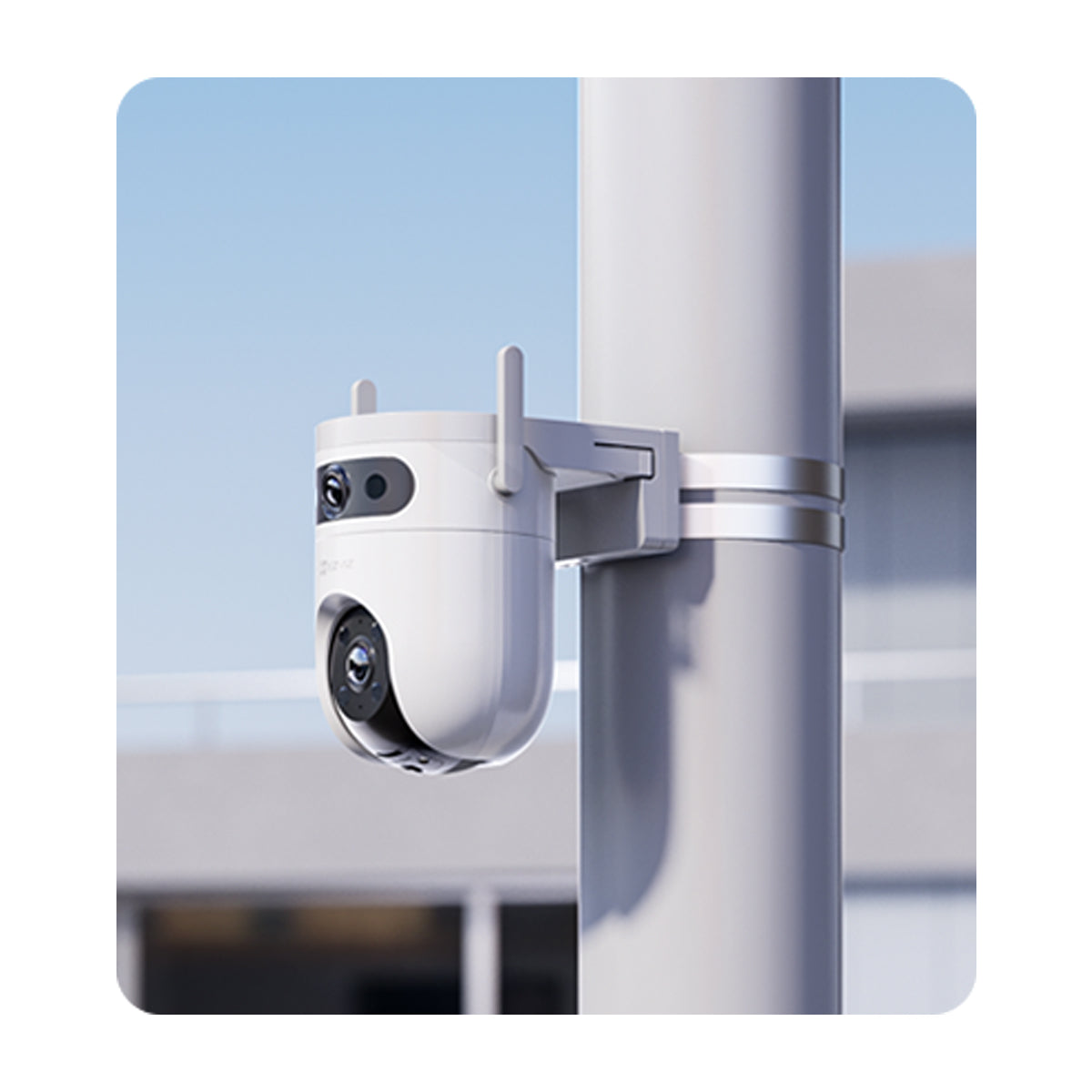 EZVIZ H9c Dual Cámara de Seguridad WiFi para Casa | Dual 2K | Visión Panorámica 360º | Visión Nocturna a Color | Detección de Movimiento