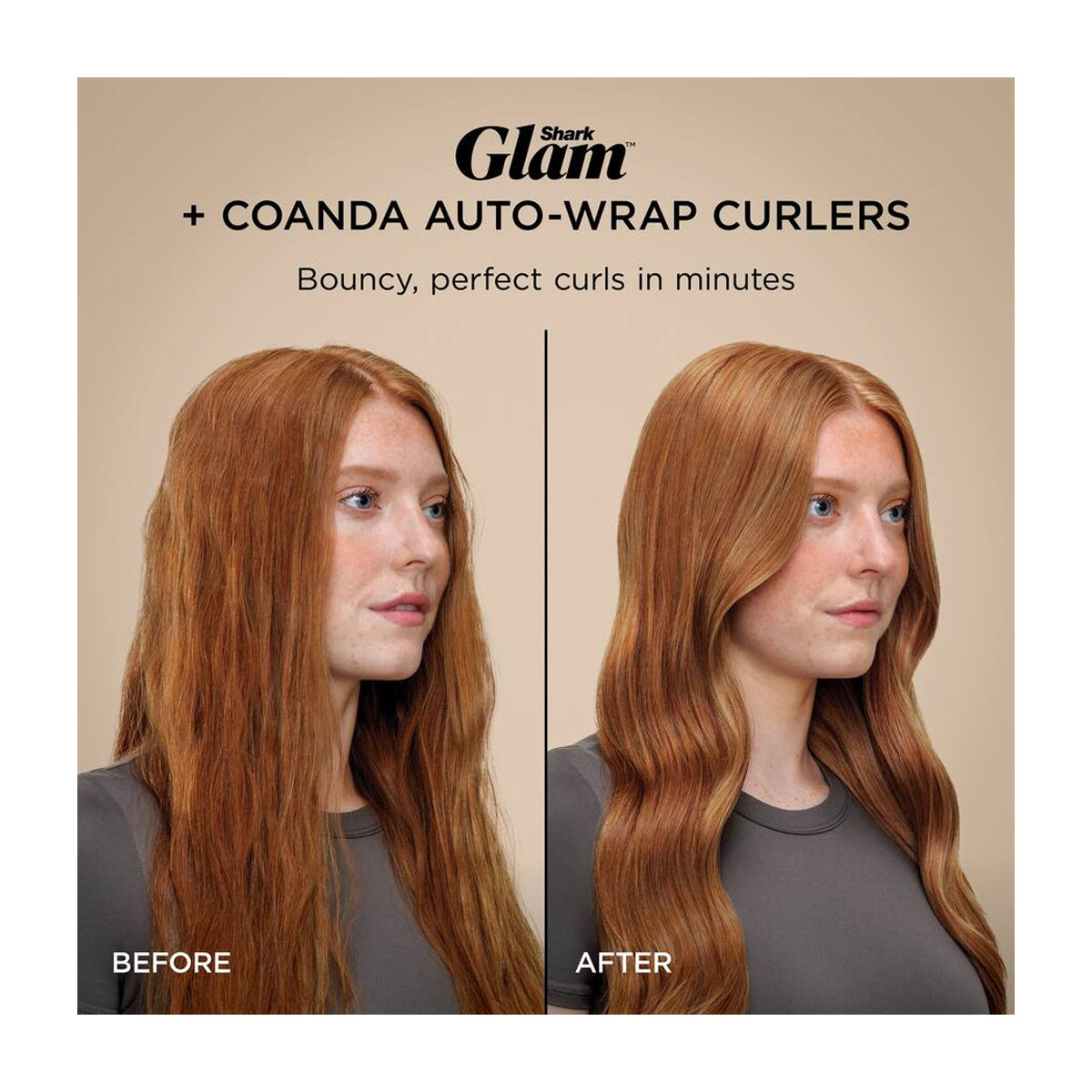 Shark Glam Cepillo Secador 5-en-1 | Multi-Estilizador | Air Styler Straightener | Gold
