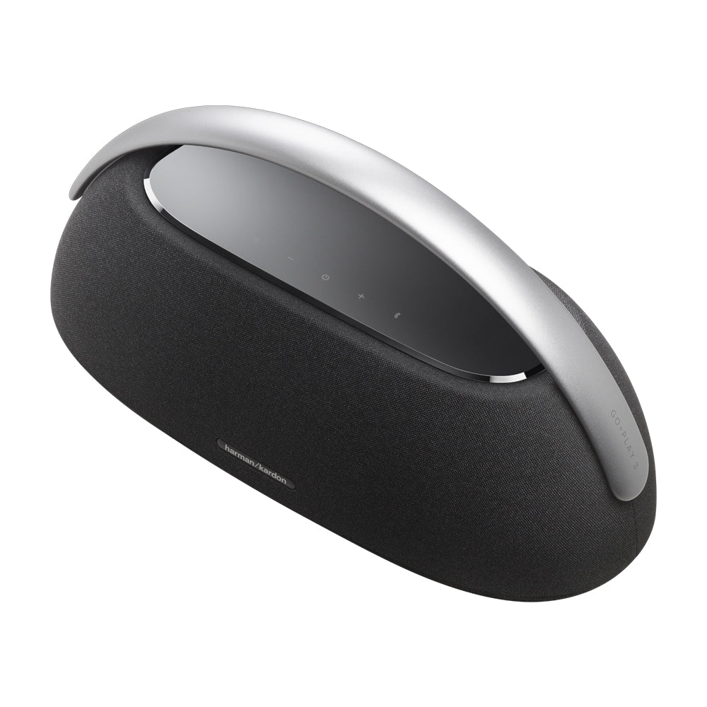 Harman Kardon Go + Play 3 Bocina Portátil Bluetooth | Superior Sound Performance | Diseño Signature | 8H | Negro