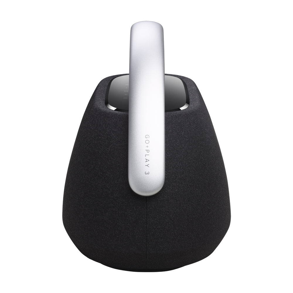 Harman Kardon Go + Play 3 Bocina Portátil Bluetooth | Superior Sound Performance | Diseño Signature | 8H | Negro