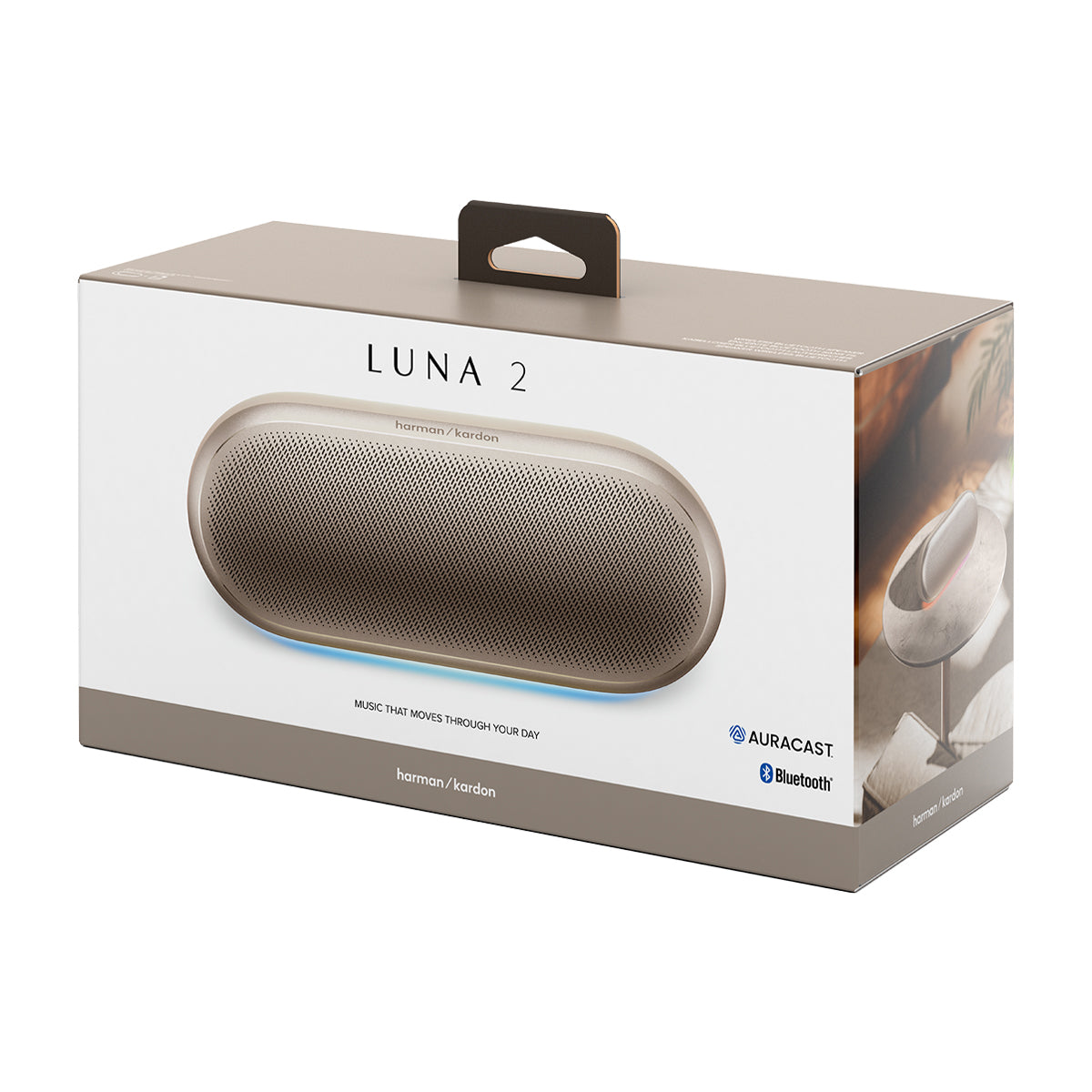 Harman Kardon Luna 2 Bocina Portátil Bluetooth | AI Sound Boost | IP67 | 12H | Arena