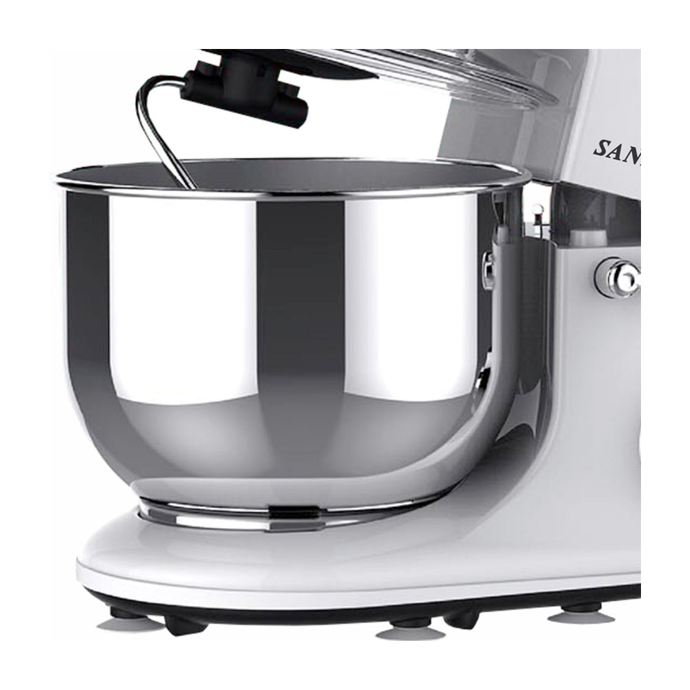 Sankey Batidora de Pedestal de 6 Velocidades | 5.5L | 1200W | Blanco
