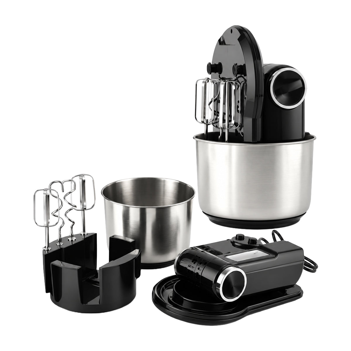Sankey Batidora de Pedestal de 6 Velocidades | 3.5L | 300W | Negro