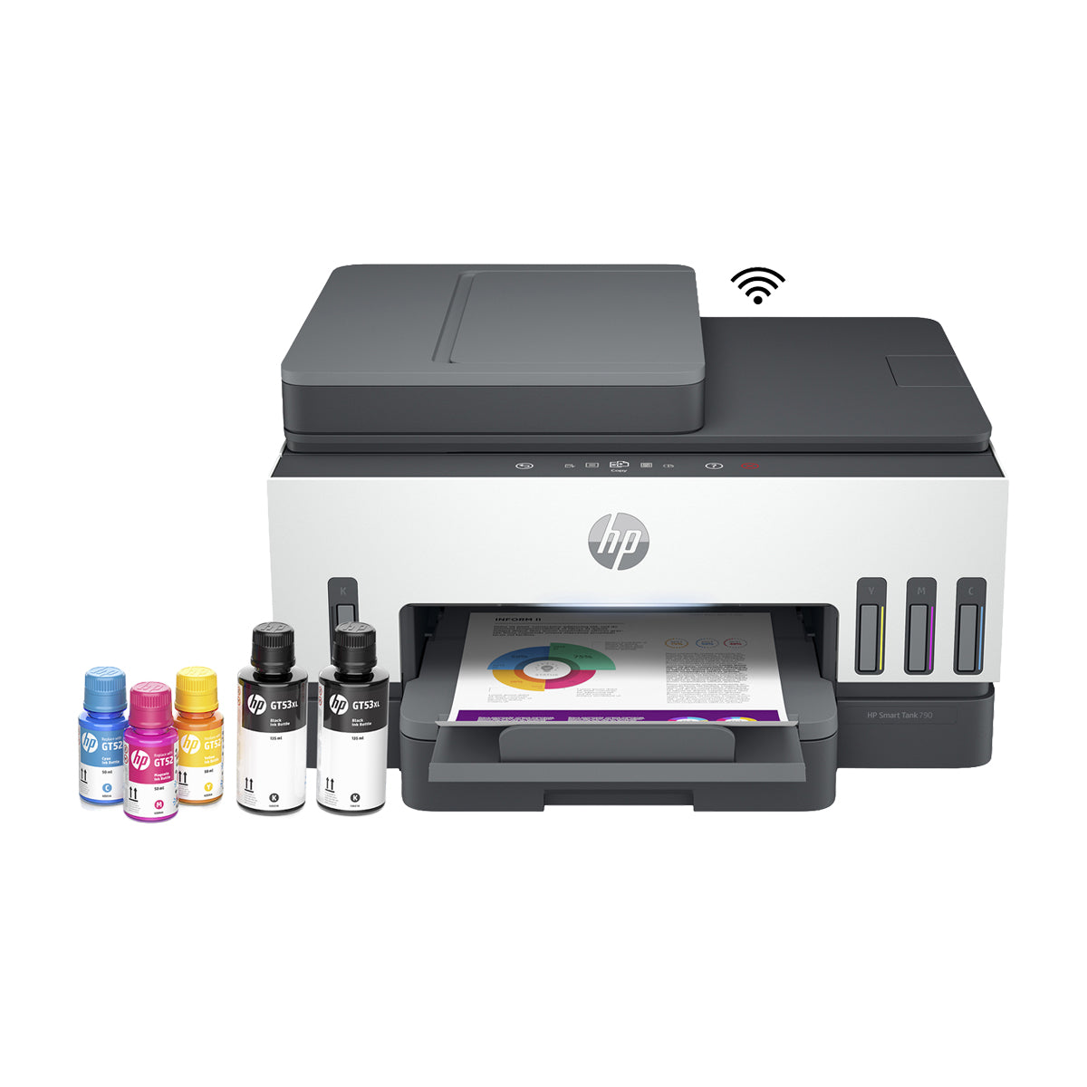 HP Smart Tank 790 Impresora Inalámbrica Multifuncional con Tanques de Tinta
