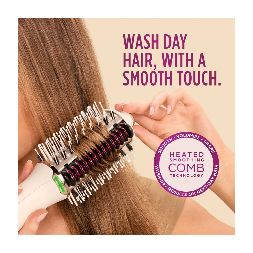 Shark SmoothStyle Cepillo Secador | Revestimiento Cerámico | 3 Configuraciones | Silk