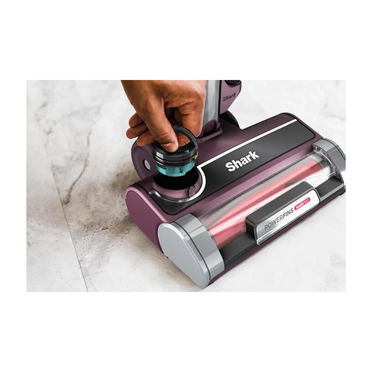Shark UltraLight PetPro Aspiradora | PowerFins HairPro | Tecnología Neutralizadora de Olores | Púrpura