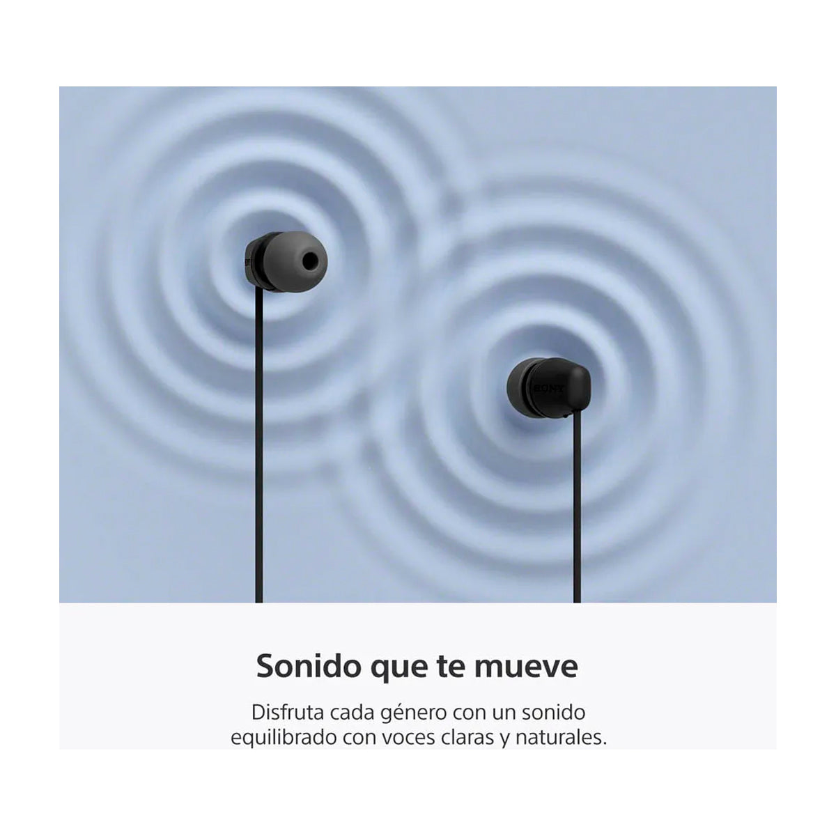 Sony IER-EX15C Audífonos de Cable | Negro