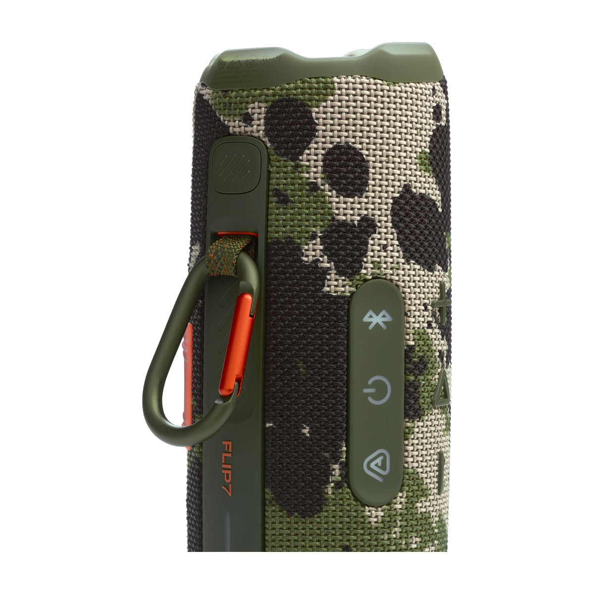 JBL Flip 7 Bocina Portátil Bluetooth Waterproof | AI Sound Boost | 16H | IP68 | Camuflaje