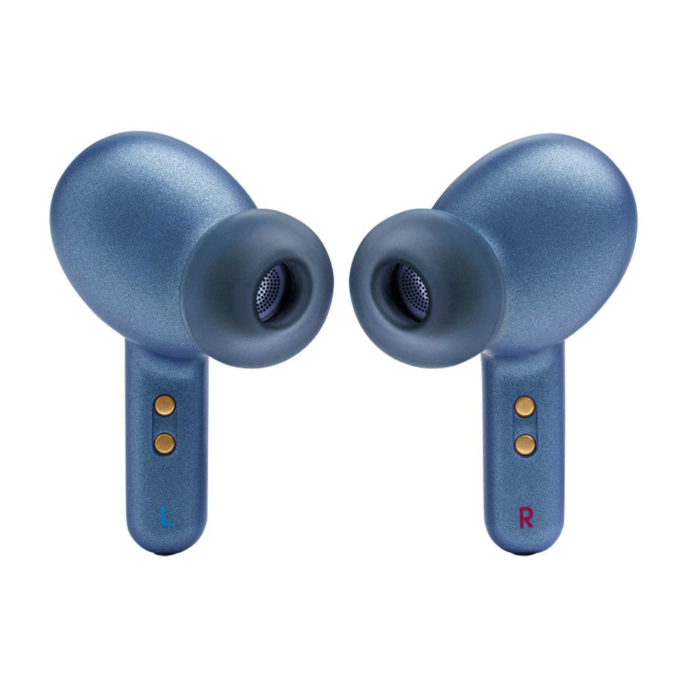 JBL Live Pro 2 TWS True Wireless Audífonos Inalámbricos Bluetooth | True Adaptive Noise Cancelling | Azul