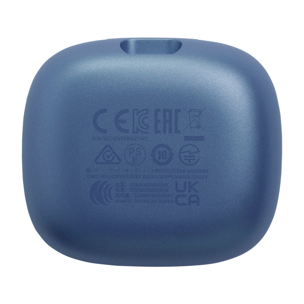 JBL Live Pro 2 TWS True Wireless Audífonos Inalámbricos Bluetooth | True Adaptive Noise Cancelling | Azul